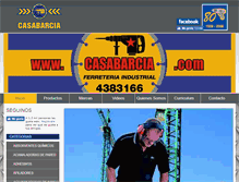 Tablet Screenshot of casabarcia.com.ar